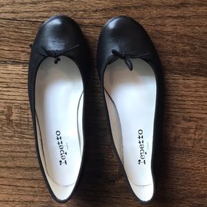 Repetto Black Ballet Flat 38